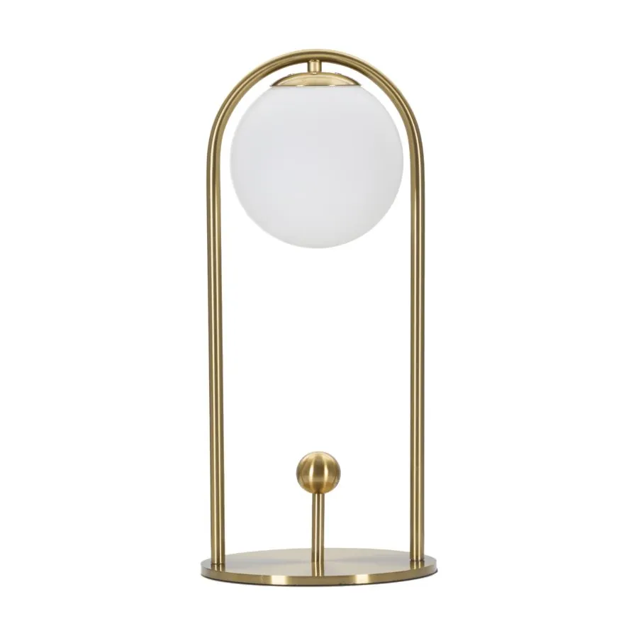 LAMPA STOŁOWA GLAMY ARC -A- 21X47 cm